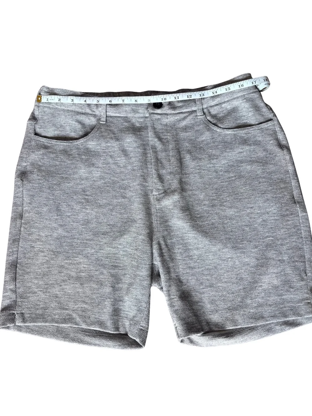 Civil Society men’s Gray Stretch Knit Shorts XL 36